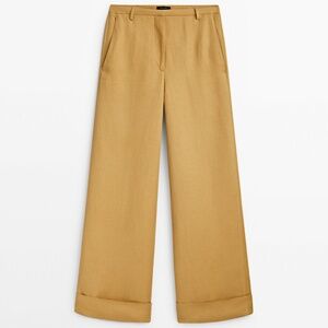 Massimo Tutti SUIT TROUSERS WITH TURN-UP HEMS with tags